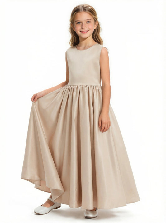 Wedding Flowers Lace Appliqued Pageant Dress Flower Princess Dress Lace Flower Gowns