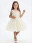 Lovely Wedding Flowers Girl Gowns Pageant Dress Flower Princess Dress for Wedding Tulle