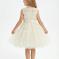 Lovely Wedding Flowers Girl Gowns Pageant Dress Flower Princess Dress for Wedding Tulle