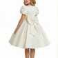 Wedding Flowers Girl Gowns Knee Length Pageant Dress Flower Toddler Bridesmaid Princess Dress