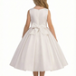 Simple Wedding Flowers Girl Gowns Pageant Dress Flower Puffy Communion Princess Dresses
