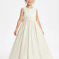Wedding Flowers Girl Baby Gowns Floor Length Pageant Dress Flower Princess Gowns