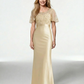 Mermaid Elegant Short Sleeves Mother of the Brides Dresses Floor length
