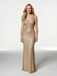 V-Neck Elegant Mermaid Sequin Mother of the Brides Dresses Floor length Sleeveless