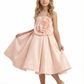 Wedding Flowers Girl Gowns Knee Length Pageant Dress Flower Princess Dresses Gowns