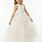 Little Flowers Communion wear Wedding Flowers Girl Gowns Princess Gowns Lace Up