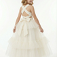 Little Flowers Communion wear Wedding Flowers Girl Gowns Princess Gowns Lace Up