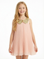 A Line Wedding Flowers Girl Gowns Chiffon Dress Flower Princess Dress Gowns