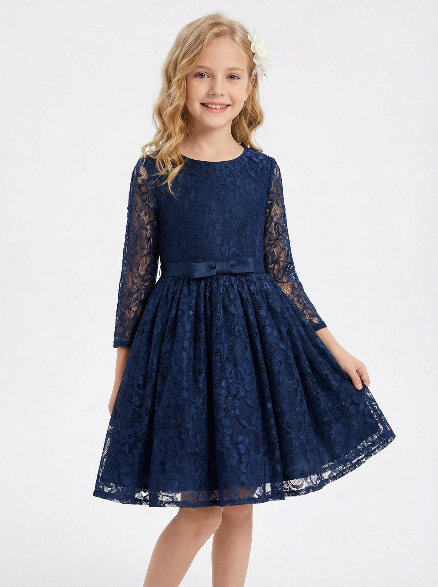 A Line Flower Dress Wedding Flowers Girl Gowns Boho Dress Flower Princess Birthday Dresses