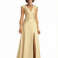 V-neck Elegant Mother of The Bride Dresses Formal Gowns Wedding
