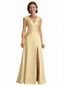 V-neck Elegant Mother of The Bride Dresses Formal Gowns Wedding