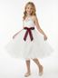 Princess Lace Flower Wedding Flowers Girl Gowns Boho Bow Knot Dress Flower Princess Gowns Cute