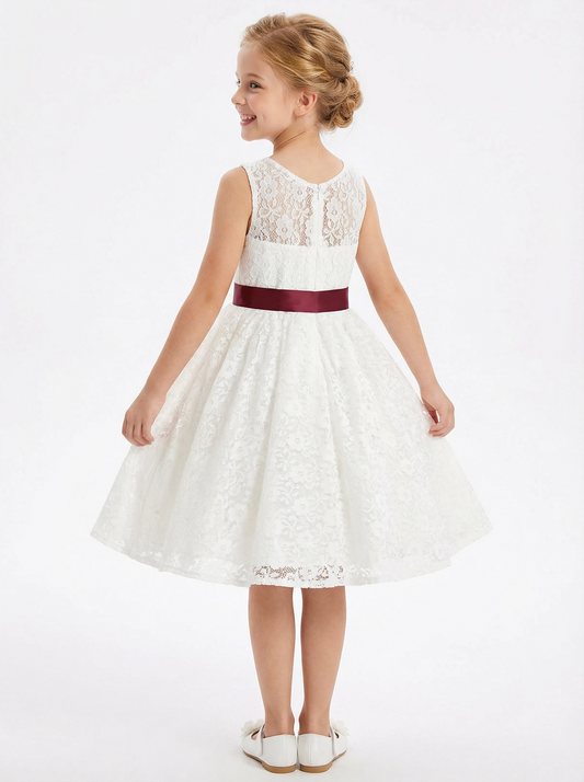 Girl Communion Wear Wedding Flowers Girl Gowns Boho Dress Flower Princess Gowns for Wedding