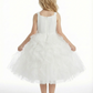Wedding Flowers Girl Gowns Tulle Dress Flower Princess Gowns Boho Communion Dresses