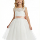 Toddler Bridesmaid Wedding Flowers Girl Gowns Boho Dress Flower Princess Gowns for Wedding