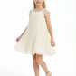Flower Birthday Dress Gilsr Party Dress Chiffon Boho Communion Wedding Guest Gowns Cap Sleeve
