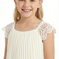 Flower Birthday Dress Gilsr Party Dress Chiffon Boho Communion Wedding Guest Gowns Cap Sleeve