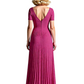 Chiffon Slit Mother of The Bride Groom Dresses Trendy Wedding Mother Outfits