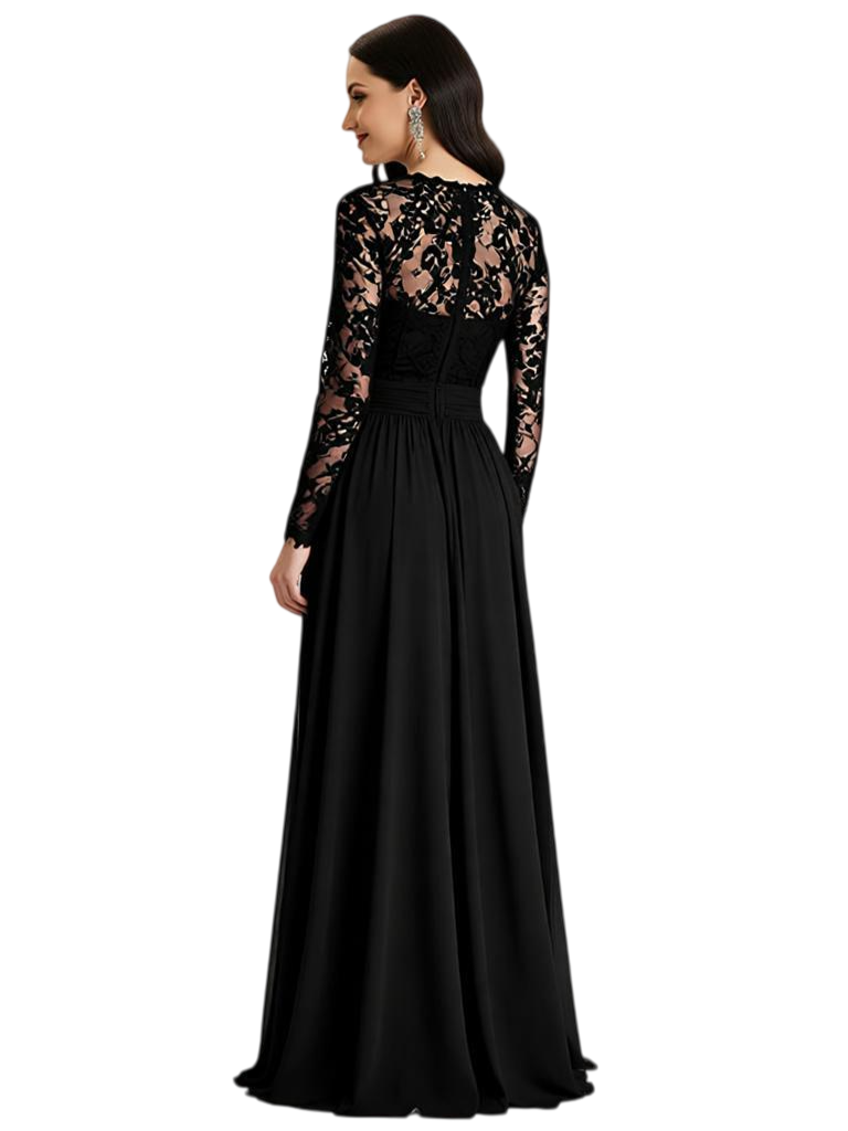 Mermaid Dresses Mother of The Bride Dresses Formal Long Sleeve Gowns Wedding