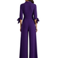 Modern V-Neck Mother of The Bride Groom Dresses Jumpsuits Wedding Formal Gowns For Mom