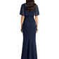 Elegant V-Neck Mother of The Bride Groom Dresses Lace Wedding Formal Gowns