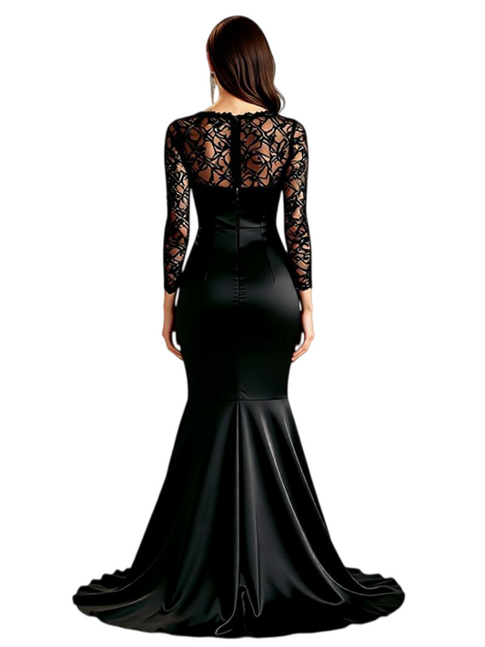 Mermaid Long Mother of The Bride Groom Dresses Elegant Wedding Evening Mother Outfits