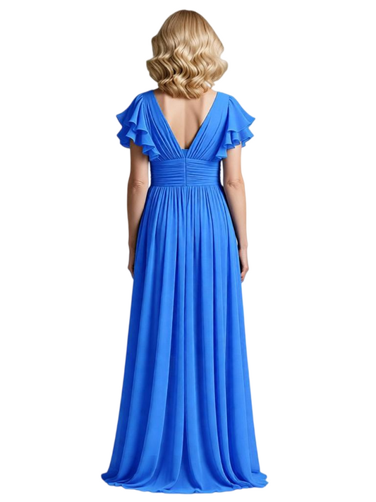 A-Line Dress Custom Mother of The Groom Dresses Plus Size Grandmother Wedding Attire