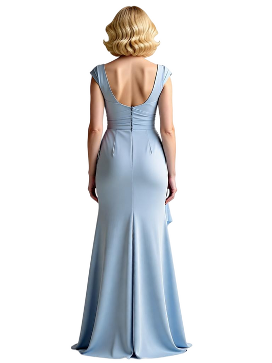 Sexy Chiffon Dress Custom Mother of The Groom Dresses Elegant Grandmother Wedding Attire