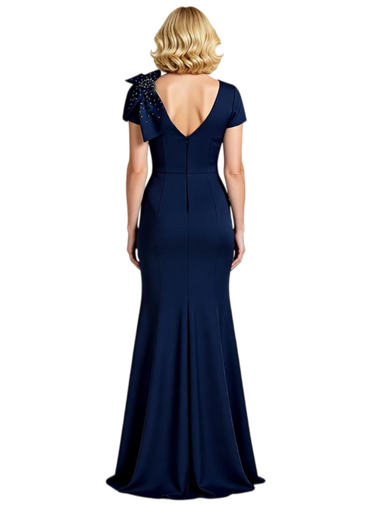 A-Line Chiffon Custom Mother of The Groom Dresses Grandmother Wedding Attire Elegant