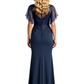 Wedding Formal Dresses Satin Mother of The Groom Dresses Grandmother Wear Attire Lace