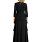 Chiffon Wedding Mother of The Bride Dresses Wedding Outfits for Moms V-neck Wedding Party Attire