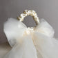 Bag with big bow trendy bag evening bag wedding handbag satin bag party bag