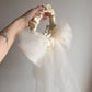 Bag with big bow trendy bag evening bag wedding handbag satin bag party bag