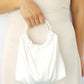 Bridesmaid Handbag Satin Evening Clutch Elegant Wedding Accessory Bridal Shower Pearl Bag Chic Handbag