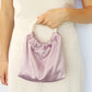 Bridesmaid Handbag Satin Evening Clutch Elegant Wedding Accessory Bridal Shower Pearl Bag Chic Handbag
