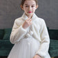 Soft Faux Fur Flower Girl Wraps