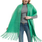 Tassels Simple Bridal Bridesmaid Wedding Shawl Scarf