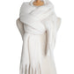 Tassels Simple Bridal Bridesmaid Wedding Shawl Scarf
