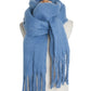 Tassels Simple Bridal Bridesmaid Wedding Shawl Scarf