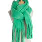 Tassels Simple Bridal Bridesmaid Wedding Shawl Scarf