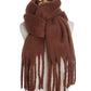 Tassels Simple Bridal Bridesmaid Wedding Shawl Scarf