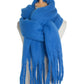Tassels Simple Bridal Bridesmaid Wedding Shawl Scarf
