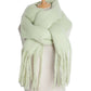 Tassels Simple Bridal Bridesmaid Wedding Shawl Scarf