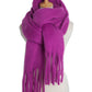 Tassels Simple Bridal Bridesmaid Wedding Shawl Scarf