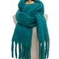 Tassels Simple Bridal Bridesmaid Wedding Shawl Scarf