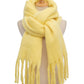 Tassels Simple Bridal Bridesmaid Wedding Shawl Scarf