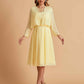 Elegant A-line Chiffon Jewel Short Mother of the Brides Dresses Online