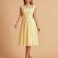 Elegant A-line Chiffon Jewel Short Mother of the Brides Dresses Online