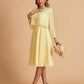 Elegant A-line Chiffon Jewel Short Mother of the Brides Dresses Online