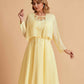 Elegant A-line Chiffon Jewel Short Mother of the Brides Dresses Online